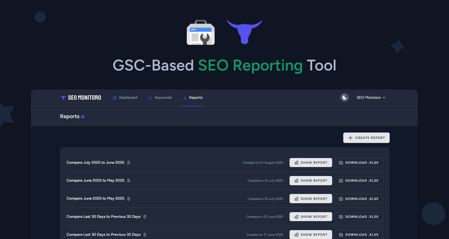 SEO Reporting Tool